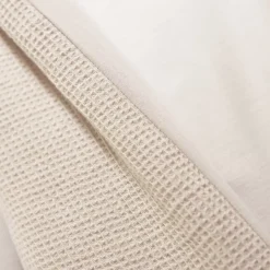 Copripiumino in cotone a nido d'ape (240 x 220 cm) Eva Beige