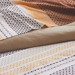 Copripiumino in cotone (300 x 240 cm) Niagara Marrone Castagna