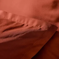 Copripiumino in percalle di cotone (280 x 240 cm) Cali Terracotta