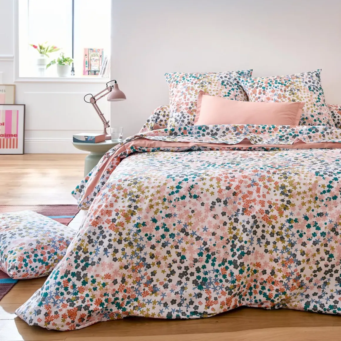 TRADILINGE Copripiumini-Copripiumino in percalle di cotone (200 x 200 cm) Lolita