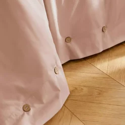 Copripiumino in percalle di cotone (280 x 240 cm) Diane Rose Blush