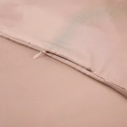 Copripiumino in satin di bambù (260 x 240 cm) Sienna Rose blush
