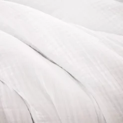 Copripiumino quadrupla garza di cotone (240 x 220 cm) Victoria x Gaïa Bianco chantilly