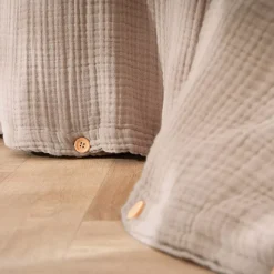 Copripiumino quadrupla garza di cotone (280 x 240 cm) Victoria x Gaïa Corda