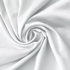 Copripiumino raso di bambù (200 x 200 cm) Sienna Bianco