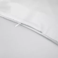 Copripiumino raso di bambù (140 x 200 cm) Sienna Bianco