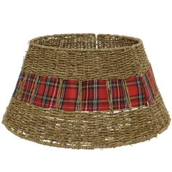 KAEMINGK Accessori Per Albero Di Natale-Coprivaso di albero di Natale (D70 cm) Tartan scozzese