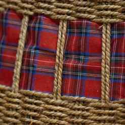 KAEMINGK Accessori Per Albero Di Natale-Coprivaso di albero di Natale (D70 cm) Tartan scozzese