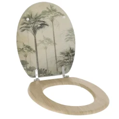 TENDANCE Accessori Water-Copriwater effetto legno Palmiers Florida