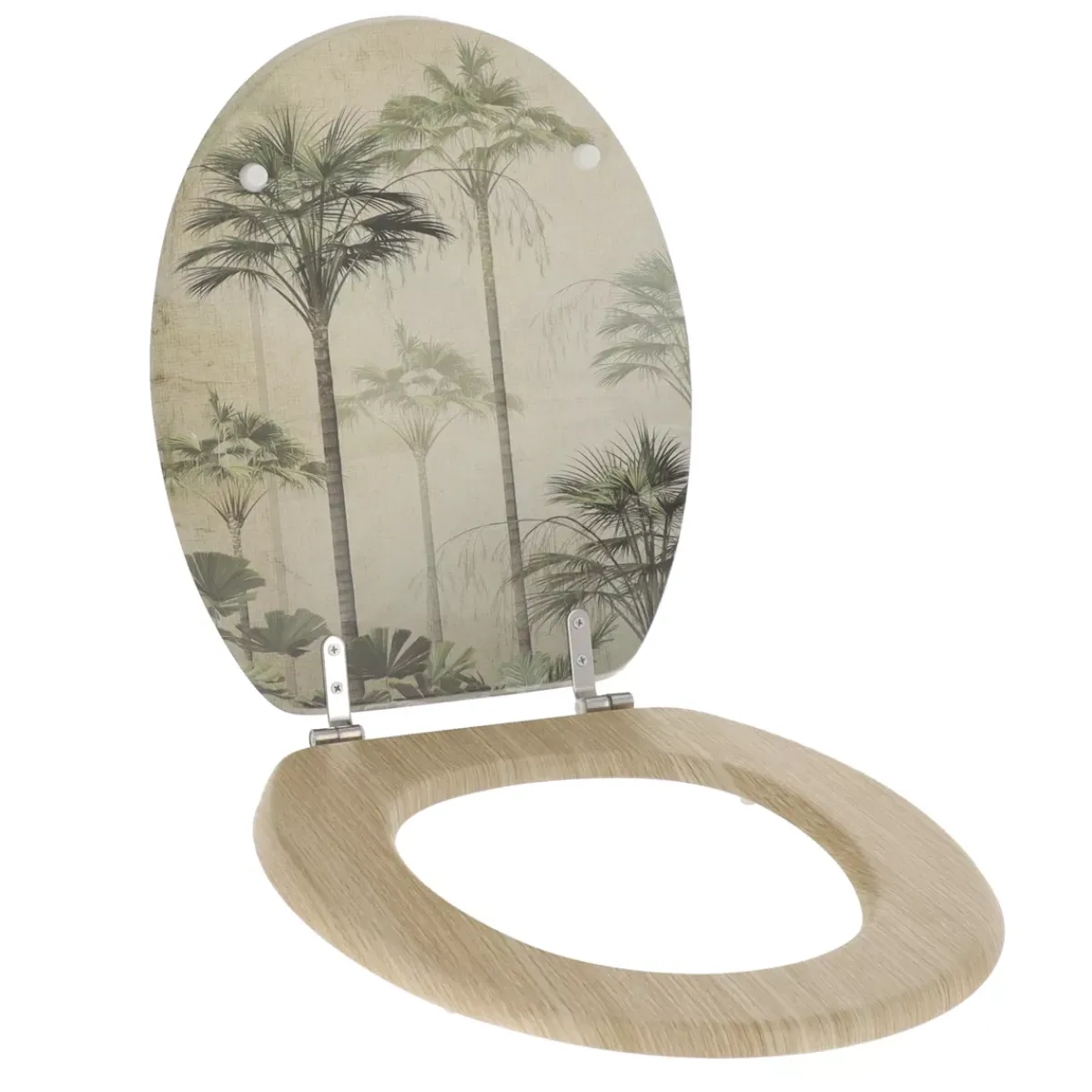 TENDANCE Accessori Water-Copriwater effetto legno Palmiers Florida