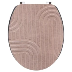 TENDANCE Accessori Water-Copriwater in legno 18 pollici Minimalist cipria