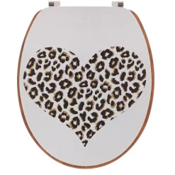 TENDANCE Accessori Water-Copriwater in legno 18 pollici Serengeti
