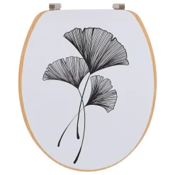 TENDANCE Accessori Water-Copriwater in legno 18 pollici Zen gingko
