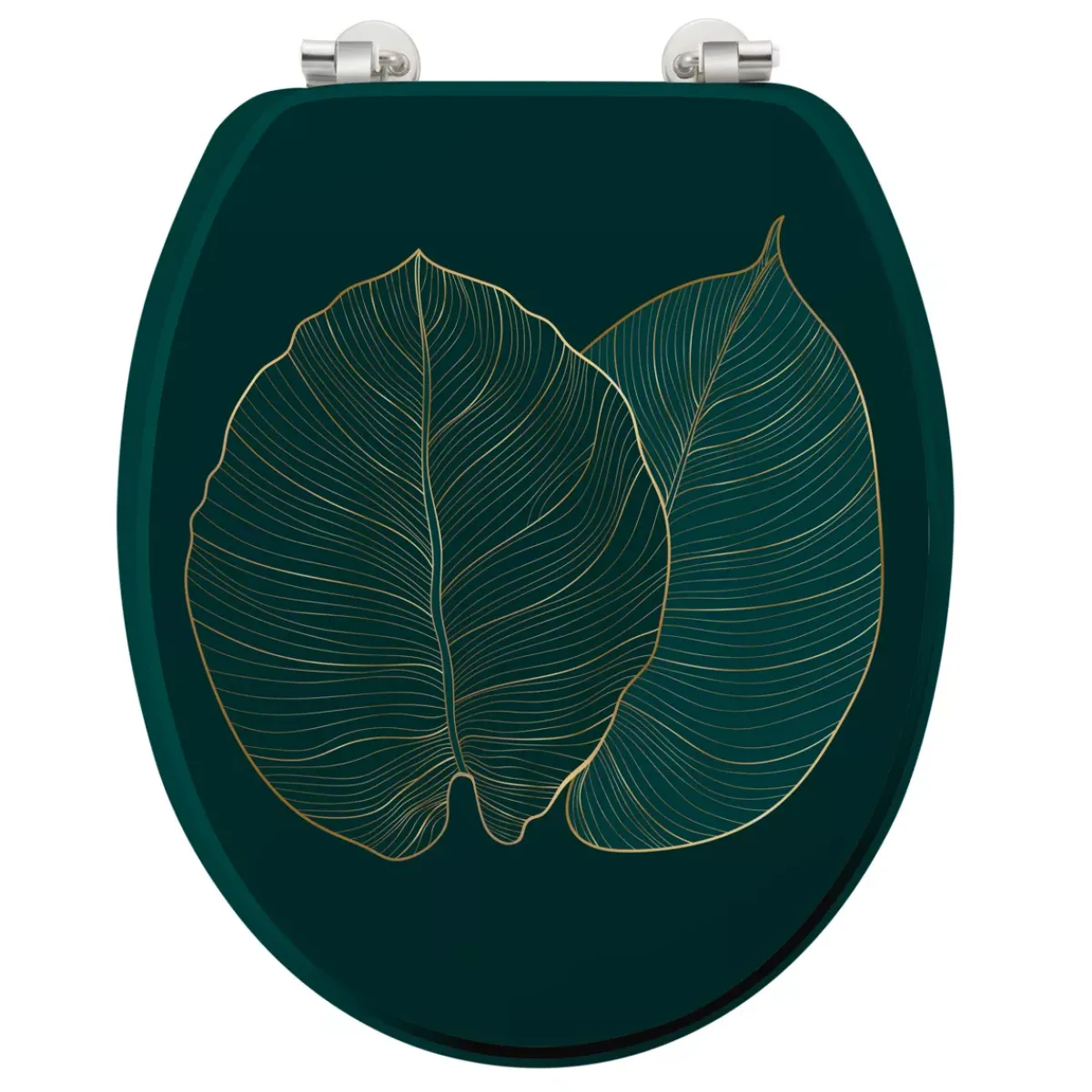douceur d'intu017drieur Accessori Water-Copriwater in legno (37 x 46 cm) Jade