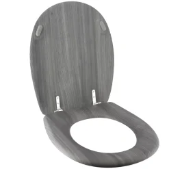 TENDANCE Accessori Water-Copriwater 18 pollici in MDF Effetto Doghe