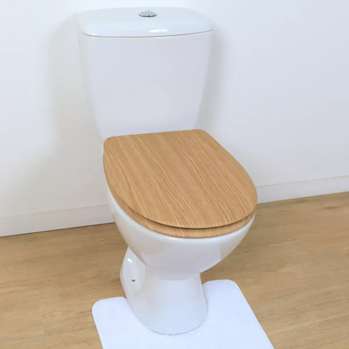 TENDANCE Accessori Water-Copriwater 18 pollici MDF Effetto Rovere