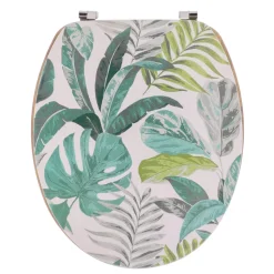 TENDANCE Accessori Water-Copriwater WC 18 pollici MDF Jardin d'hiver