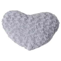 Cuscino Cuore Bouclée Grigio