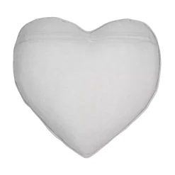 Cuscino cuore in cotone (45 x 45 cm) Joséphine Ecru
