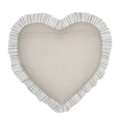 STOF Cuscini E Fodere-Cuscino cuore in cotone (45 x 45 cm) Joséphine