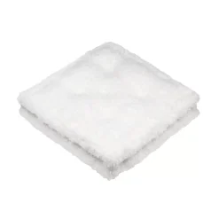 Cuscino da pavimento quadrato bouclé (45 x 45 cm) Grignon Ecru
