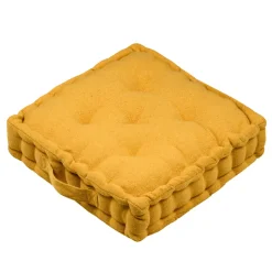 Cuscino da pavimento (50 x 50 cm) Monaco Giallo curry