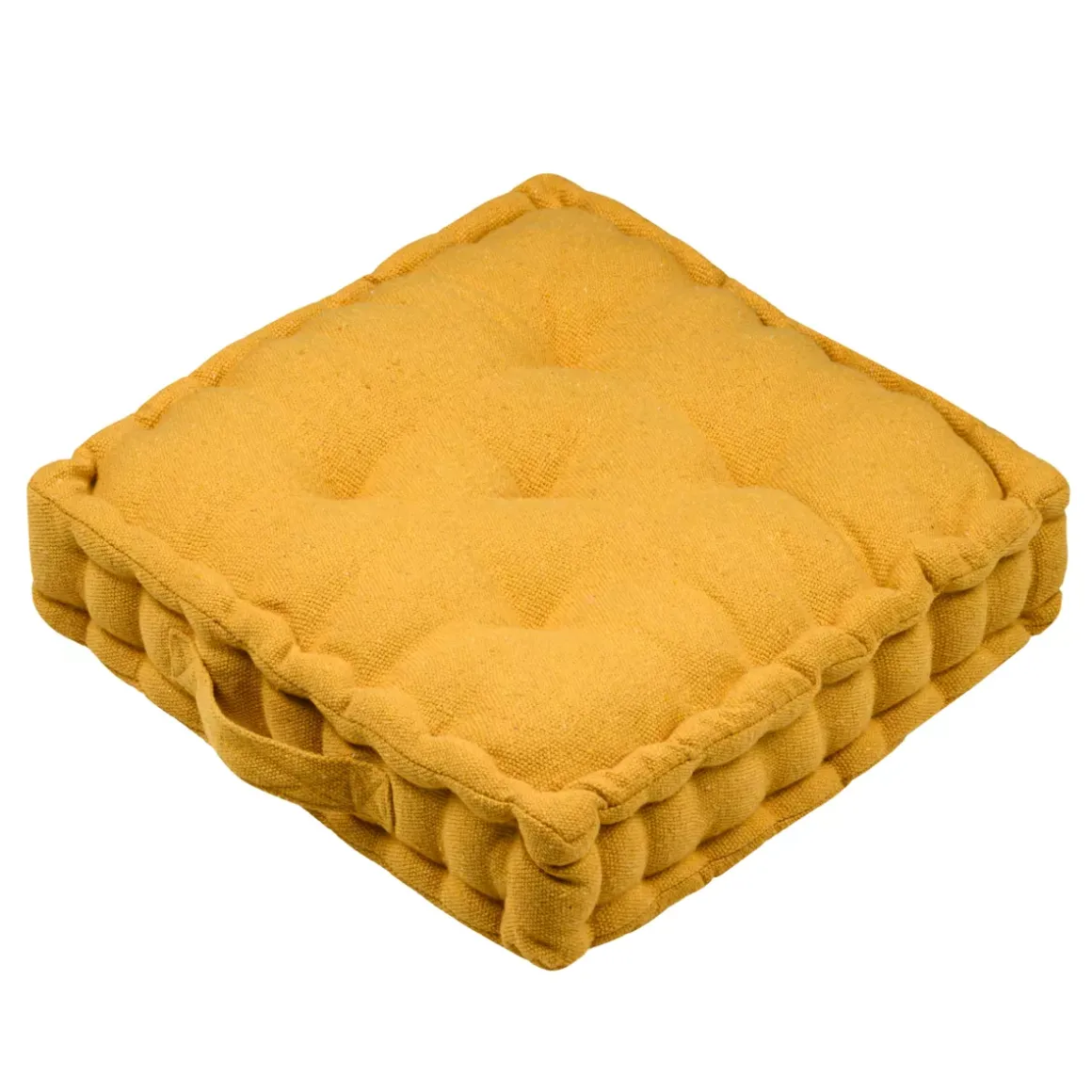 Cuscino da pavimento (50 x 50 cm) Monaco Giallo curry