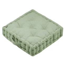 Cuscino da pavimento (50 x 50 cm) Monaco Verde salvia