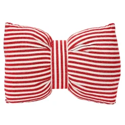 KAEMINGK Plaid E Cuscini Di Natale-Cuscino natalizio rettangolare (60 x 40 cm) Fiocco