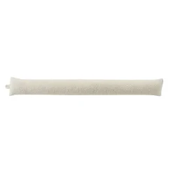 Cuscino paraspifferi bouclé (80 x 10 cm) Wooly Ecru