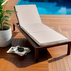 EMINZA Cuscini Lettini Da Spiaggia|Cuscini Per Lettini E Accessori-Cuscino per lettino prendisole sfoderabile (190 x 60 cm) Sunset