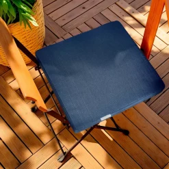 Cuscino per sedia da esterno quadrato (40 x 40 cm) Sunset Blu notte
