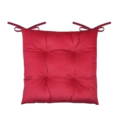 STOF Plaid E Cuscini Di Natale-Cuscino per sedia natalizio quadrato velluto (38 x 38 cm) Harold