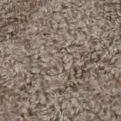 Cuscino per sedia quadrato bouclé (38 x 38 cm) Cosylife Tortora