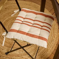 EMINZA Cuscini Per Sedie E Poltrone-Cuscino per sedia quadrato (38 cm) Manduel