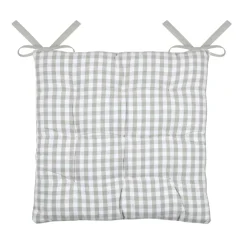 Cuscino per sedia quadrato in cotone (40 x 40 cm) Bardot Beige