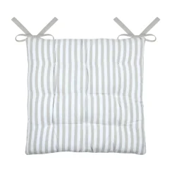 Cuscino per sedia quadrato in cotone (40 x 40 cm) Bardot Beige