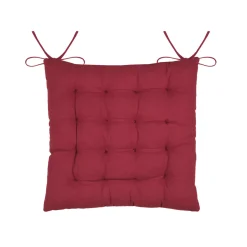 Cuscino per sedia quadrato in cotone (38 x 38 cm) Valgenis Ecru