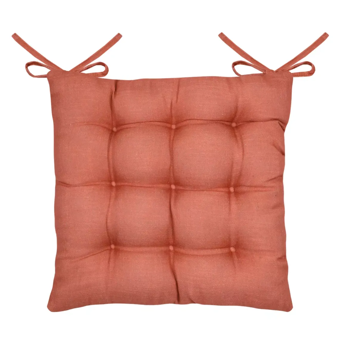 Cuscino per sedia quadrato (38 x 38 cm) Antillia Rosso marsala