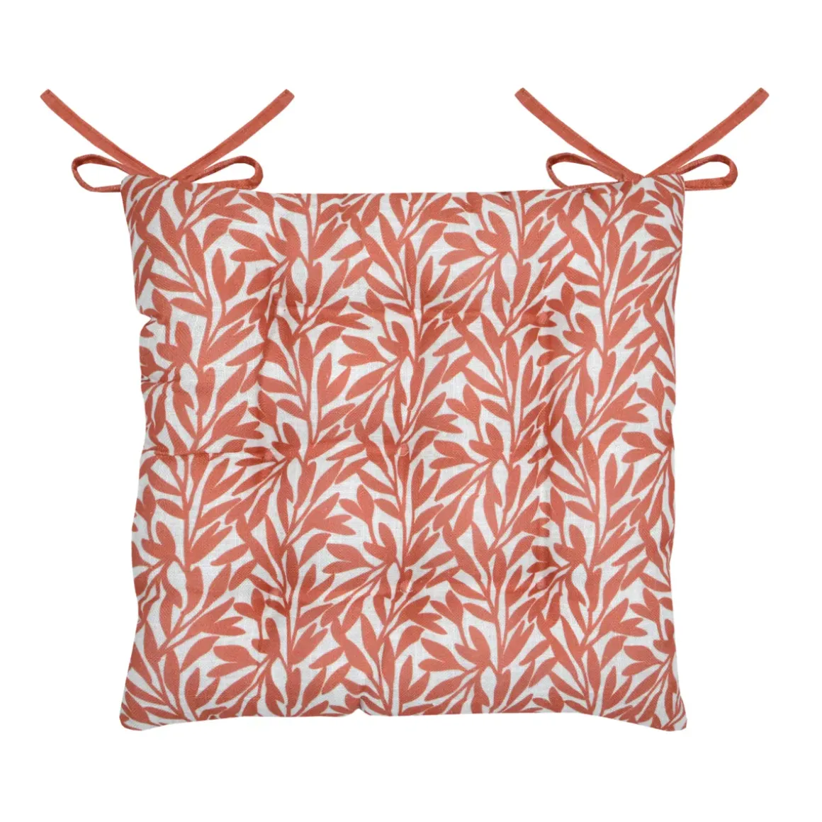 Cuscino per sedia quadrato (38 x 38 cm) Antillia Rosso marsala