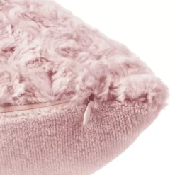 ATMOSPHERA Cuscini E Fodere-Cuscino quadrato (45 cm) Bouclée Rosa