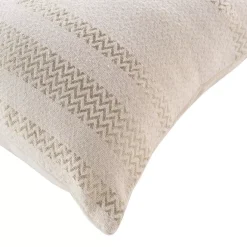 DOUCEUR D'INTERIEUR Cuscini E Fodere-Cuscino quadrato (40 cm) Doreline Ecru