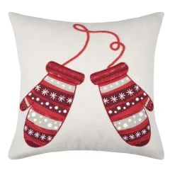 LOVELY CASA Cuscini E Fodere-Cuscino quadrato (40 cm) Megève