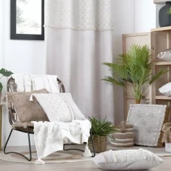 LOVELY CASA Cuscini E Fodere-Cuscino quadrato cotone (40 cm) Sultan