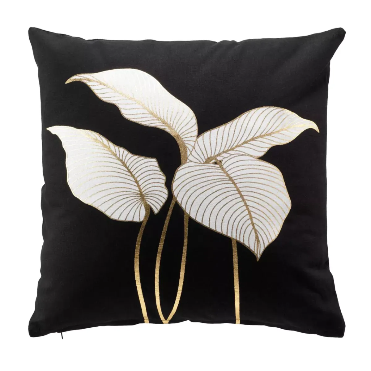DOUCEUR D'INTERIEUR Cuscini E Fodere-Cuscino quadrato cotone (45 x 45 cm) Jill