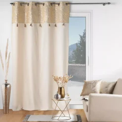 Cuscino quadrato cotone (40 x 40 cm) Solea Oro