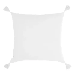 EMINZA Cuscini E Fodere-Cuscino quadrato garza di cotone (40 x 40 cm) Gaïa chantilly