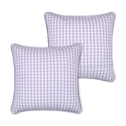 Cuscino quadrato in cotone (45 x 45 cm) Bardot Viola
