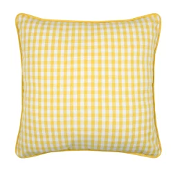 Cuscino Quadrato in Cotone (45 x 45 cm) Bardot Giallo