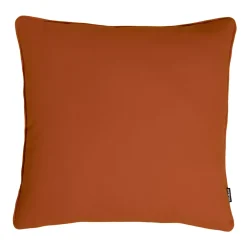 Cuscino quadrato in cotone (60 x 60 cm) Pixel Terracotta